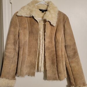 Adorable Express fur jacket!